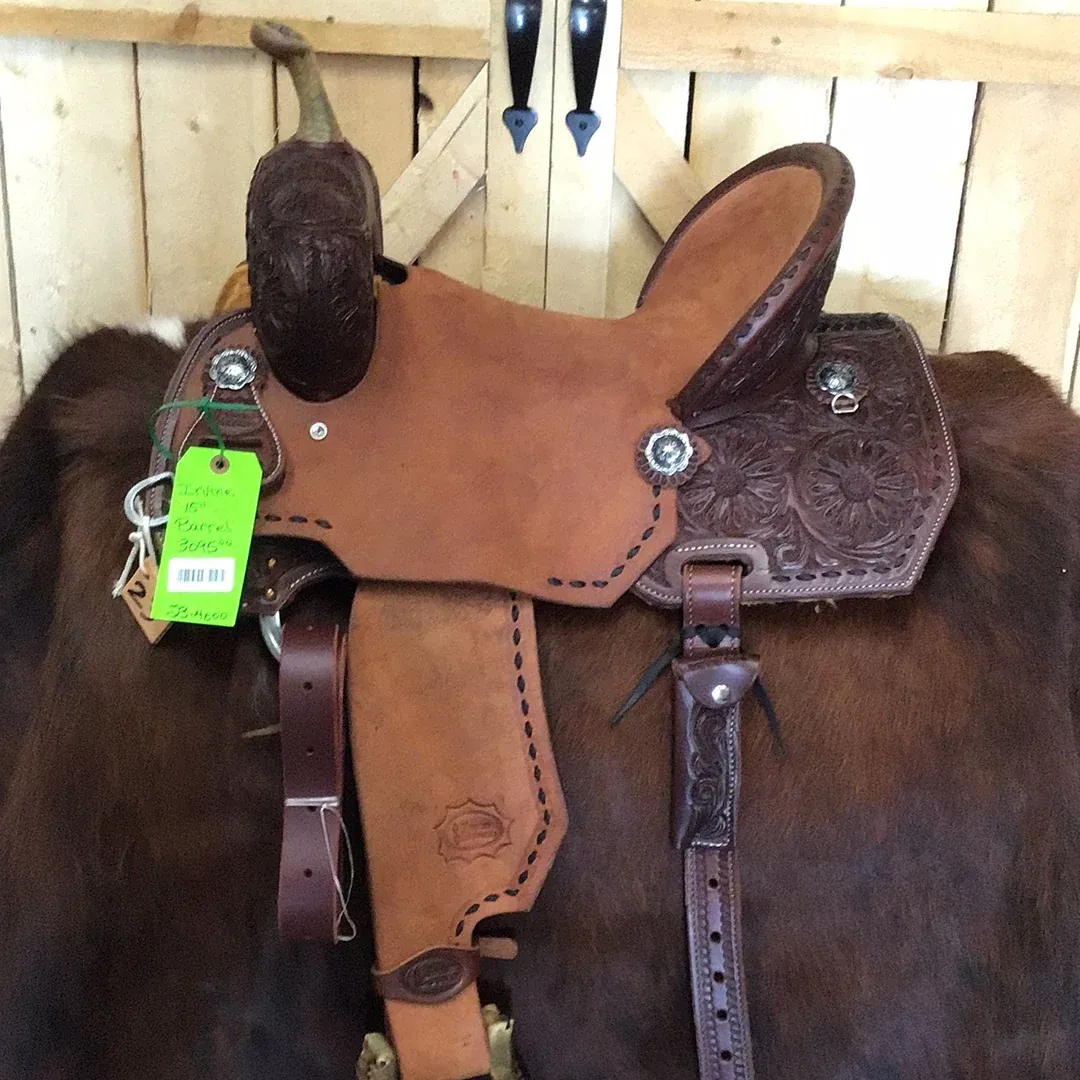 Irvine 15" Barrel Saddle-9