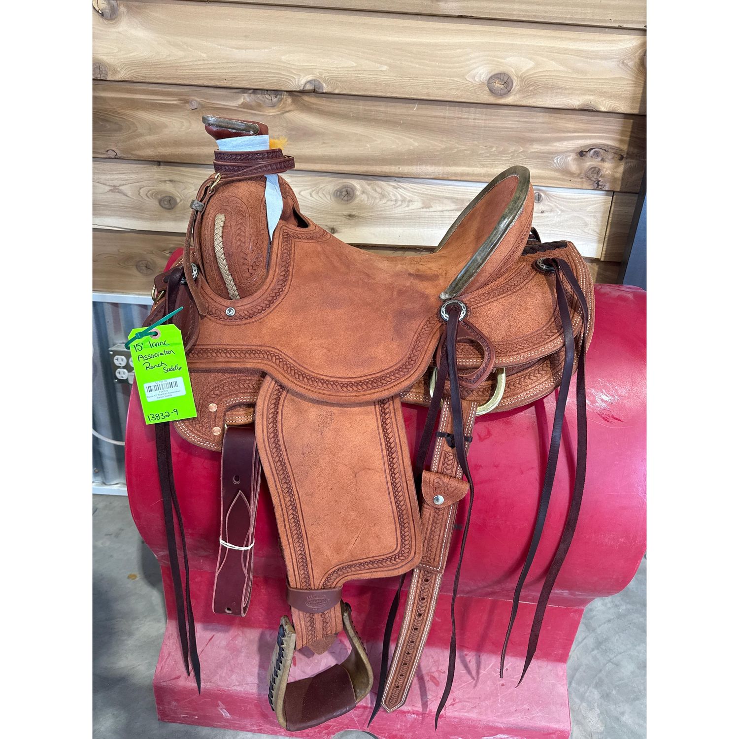 Irvine 15" Modified Association Ranch Saddle-8