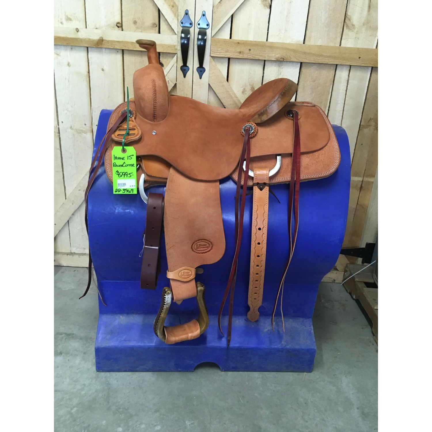 Irvine 15" Ranch Cutting Saddle - 22-3969