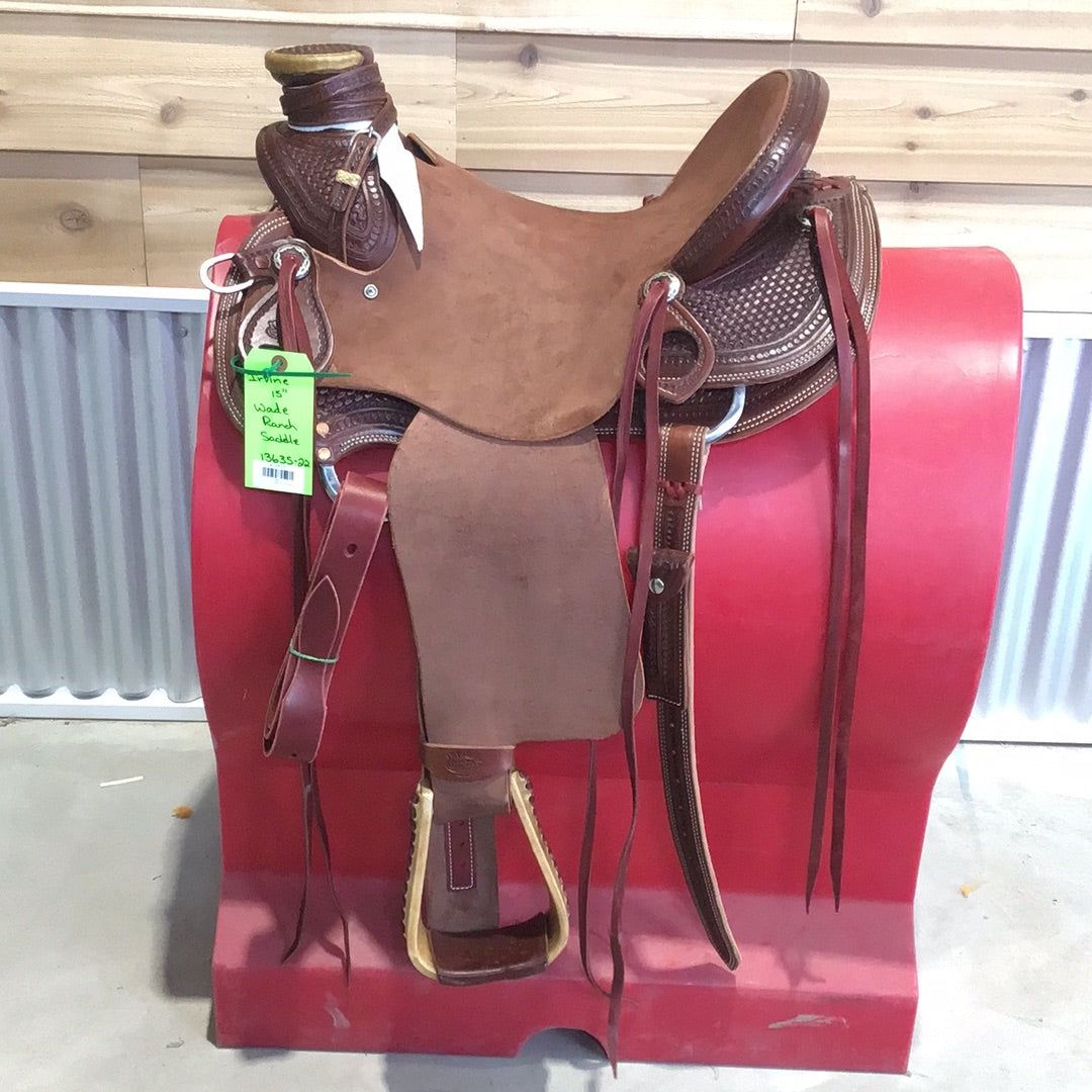 Irvine 15" Wade Ranch Saddle-3