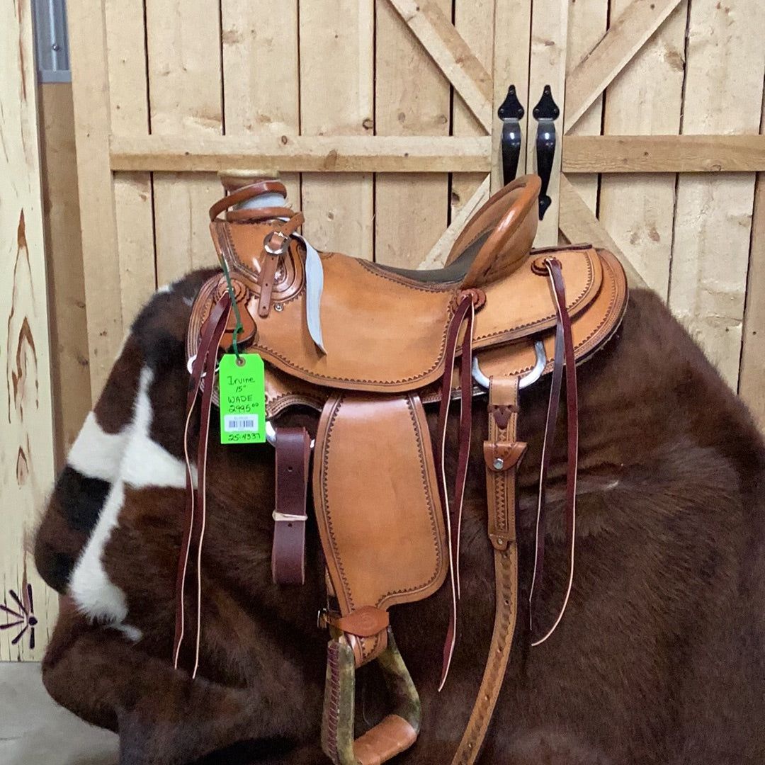 Irvine 15" Wade Saddle-4