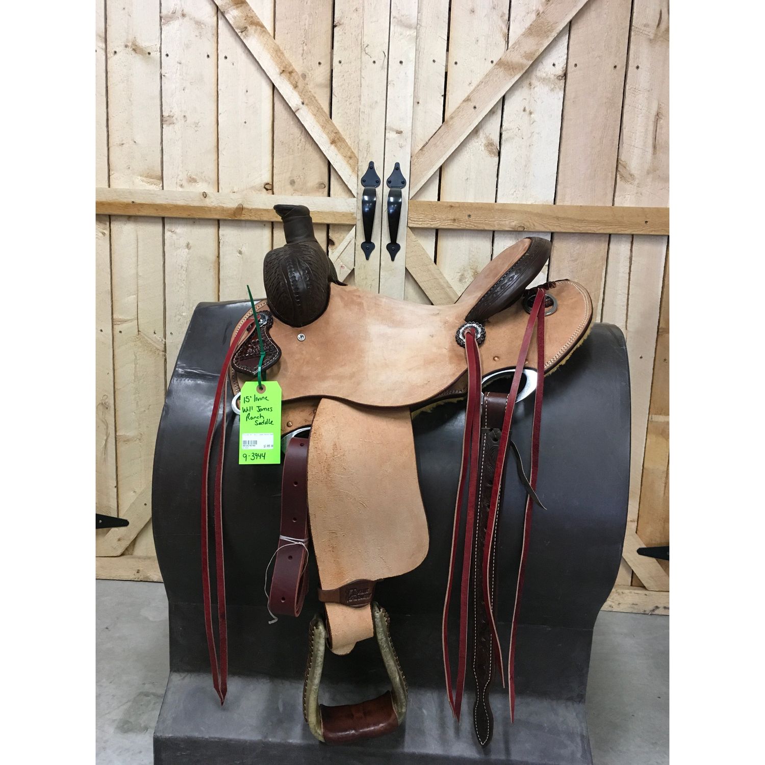 Irvine 15" Will James Ranch Saddle - 9-3944