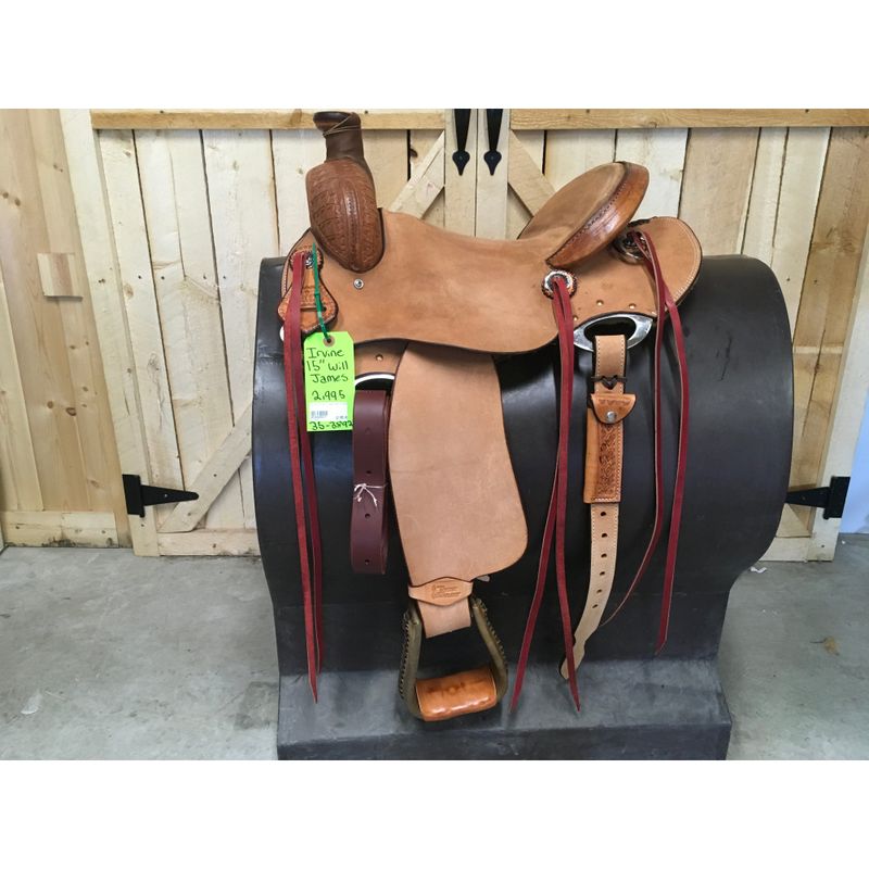 Irvine 15" Will James Ranch Saddle - 35-3892