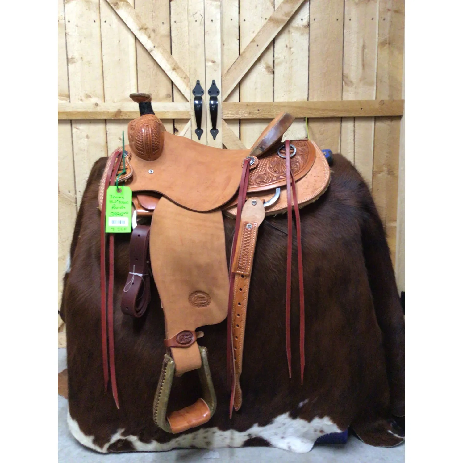 Irvine 15.5" Association Ranch Saddle-5