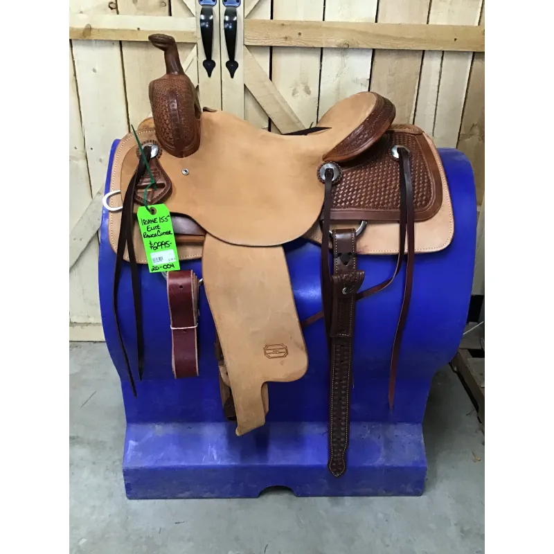 Irvine 15.5" Elite Ranch Cutting Saddle - 20-004