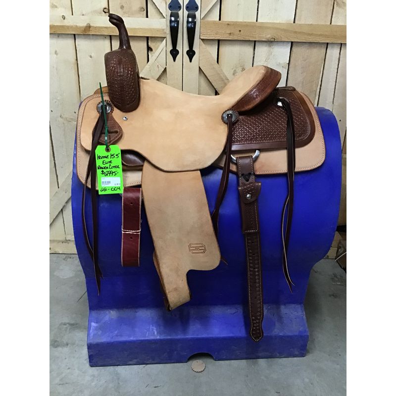 Irvine 15.5" Elite Ranch Cutting Saddle - 22-004
