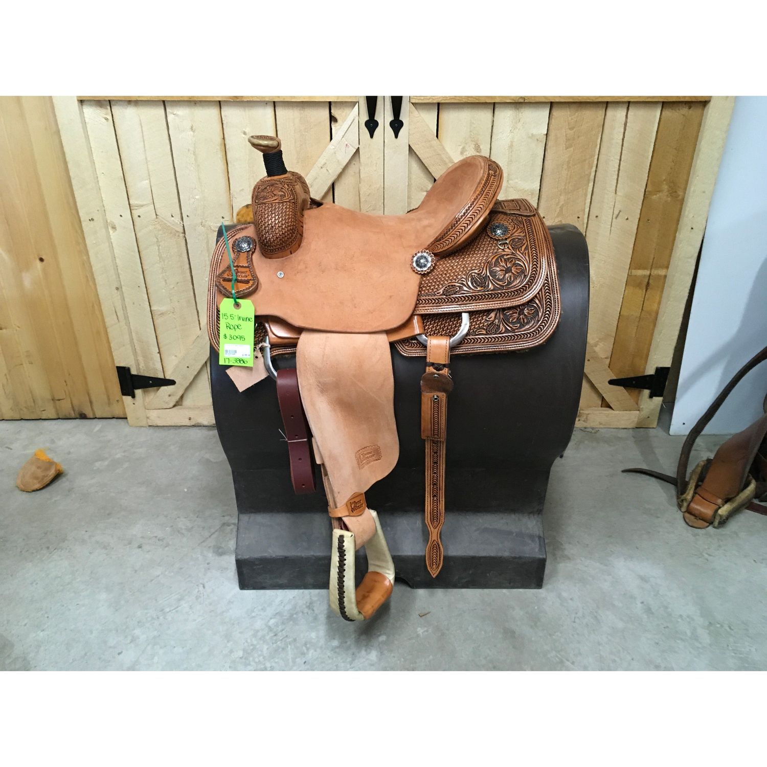 Irvine 15.5" Rope Saddle - 17-3886