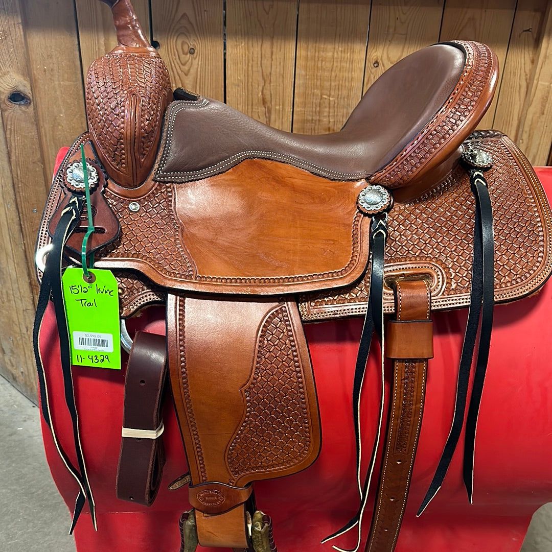 Irvine 15.5" Trail Saddle-1
