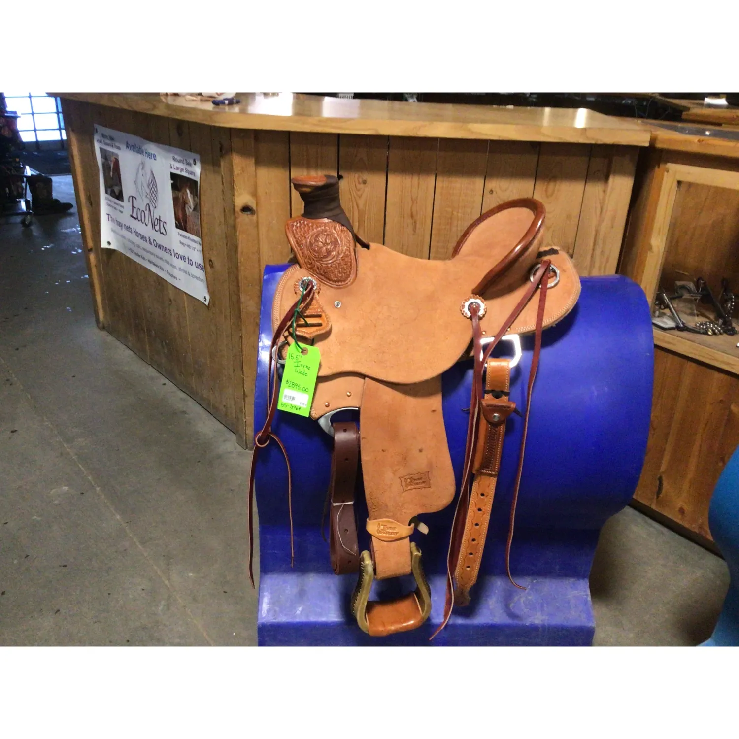 Irvine 15.5" Wade Saddle-4