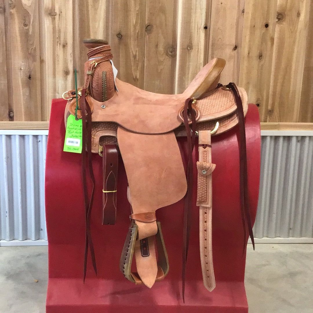 Irvine 16" Association Modified Ranch Saddle - Post Horn-1