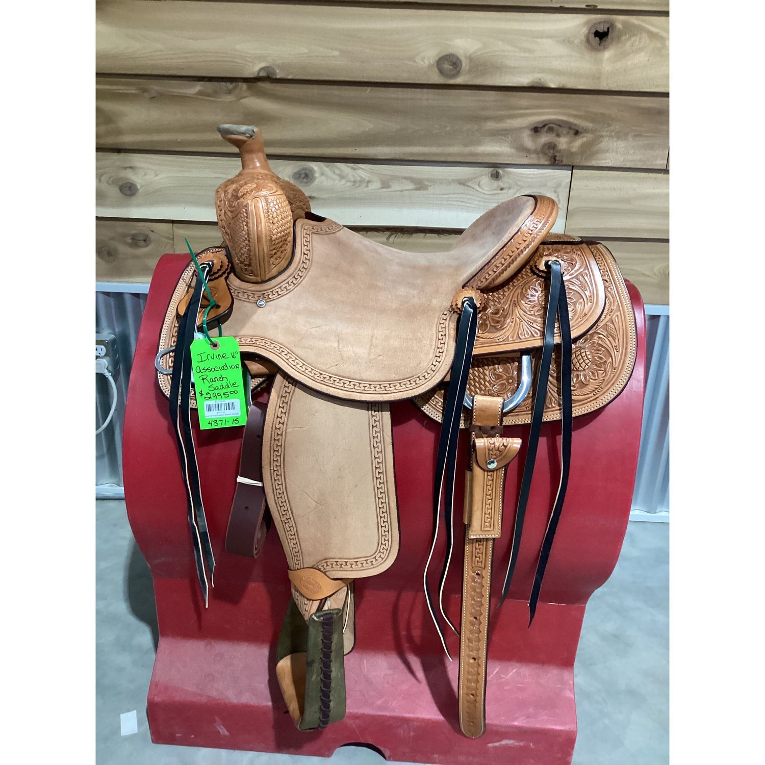 Irvine 16" Association Ranch Saddle-2