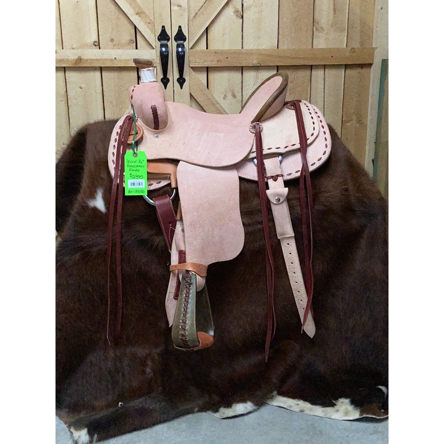Irvine 16" Association Ranch Saddle-12
