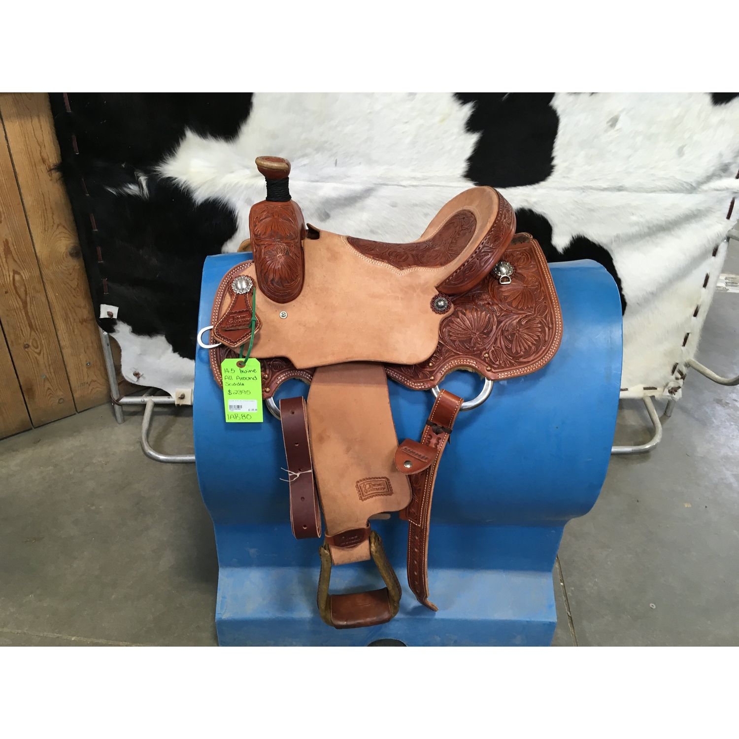 Irvine 14.5" All Around Saddle-34