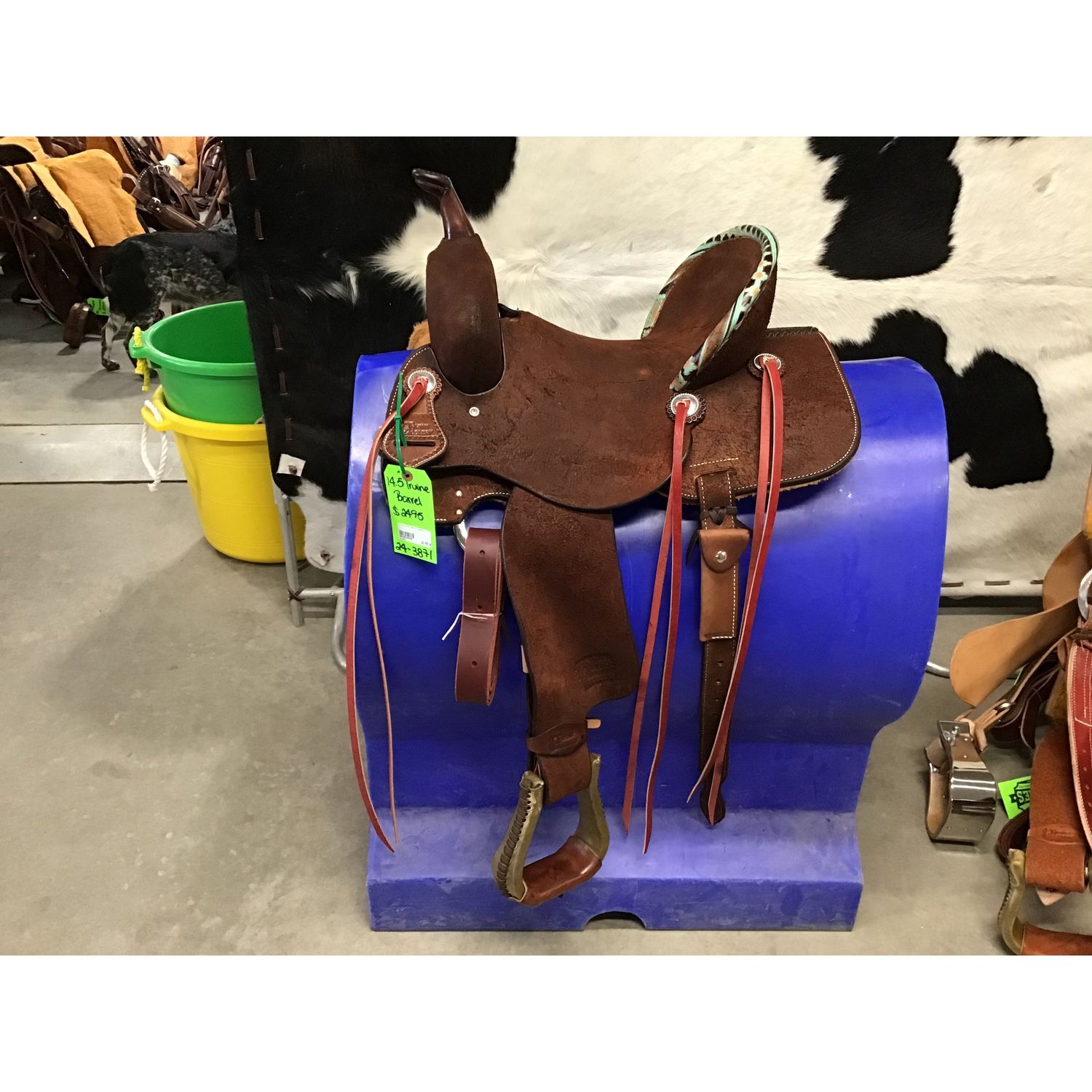 Irvine 14.5" Barrel Saddle - 24-3871