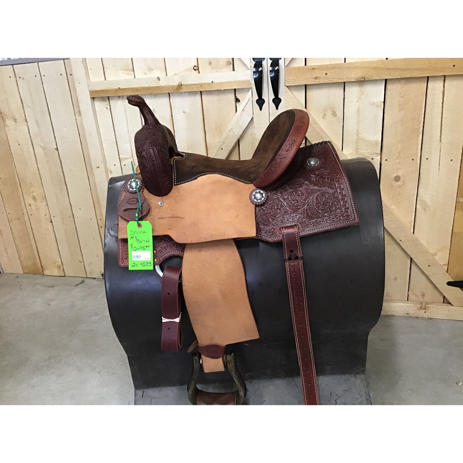 Irvine 14.5" Barrel Saddle - 20-4283