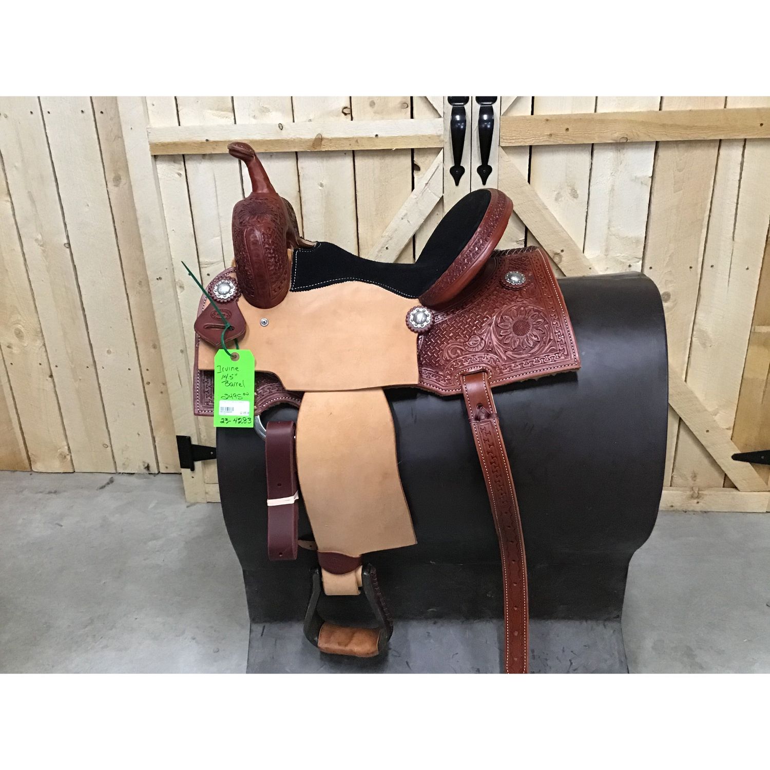 Irvine 14.5" Barrel Saddle - 23-4283