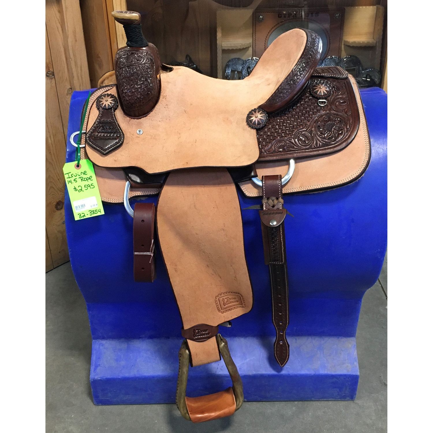 Irvine 14.5" Rope Saddle - 32-3854