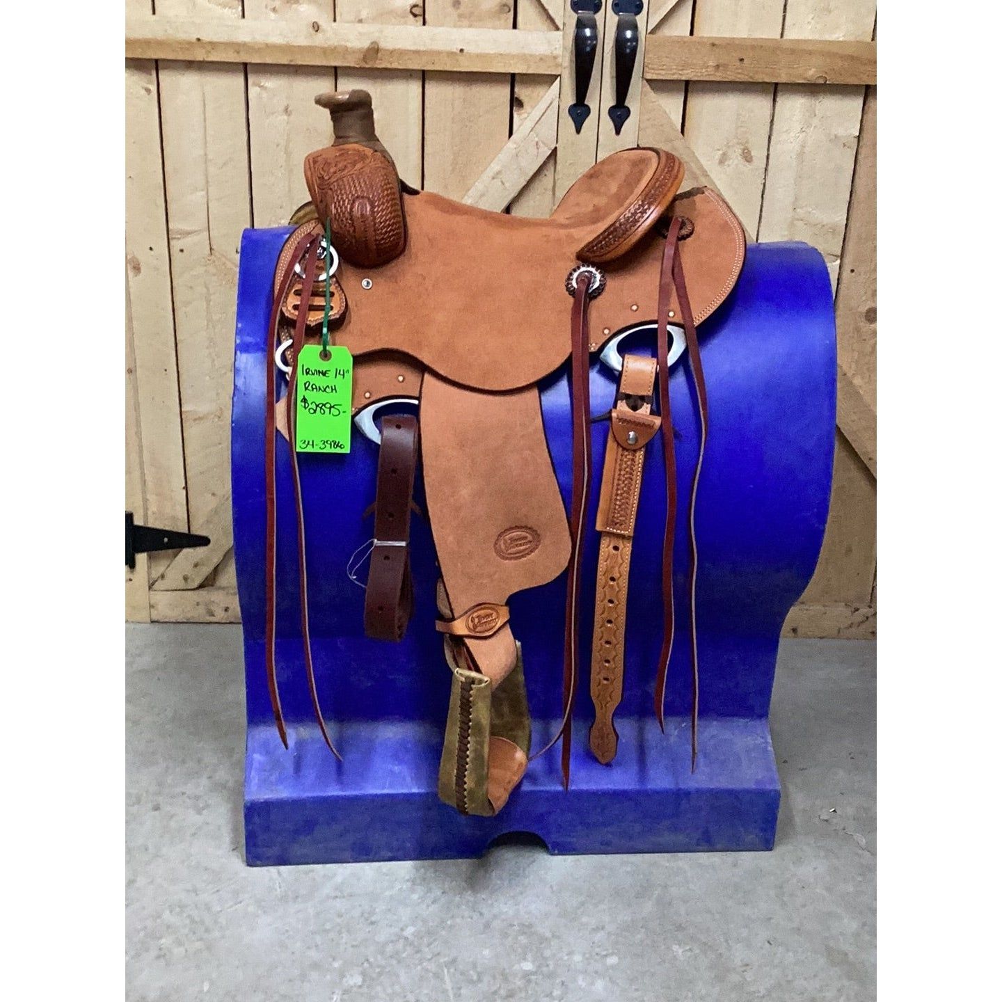 Irvine 14” Ranch Saddle-1
