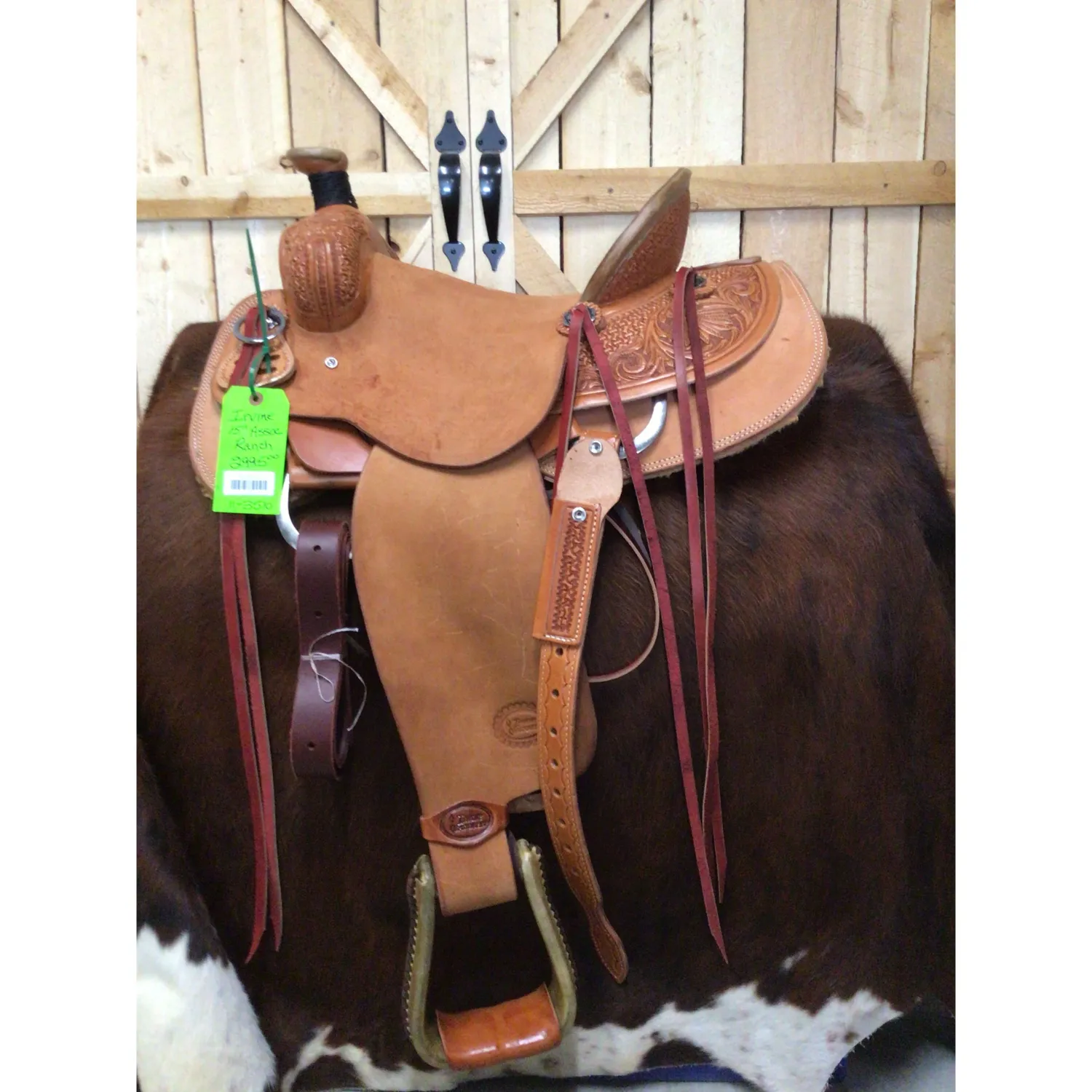 Irvine 15" Association Ranch Saddle-10