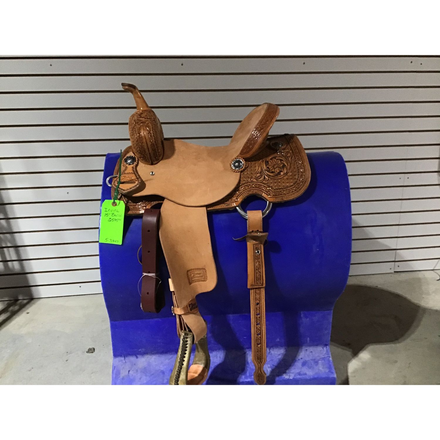 Irvine 15" Barrel Saddle - 5-3947