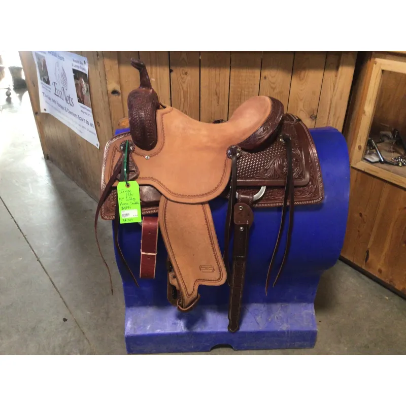Irvine 15" Elite Cutting Horse Saddle - 34-001