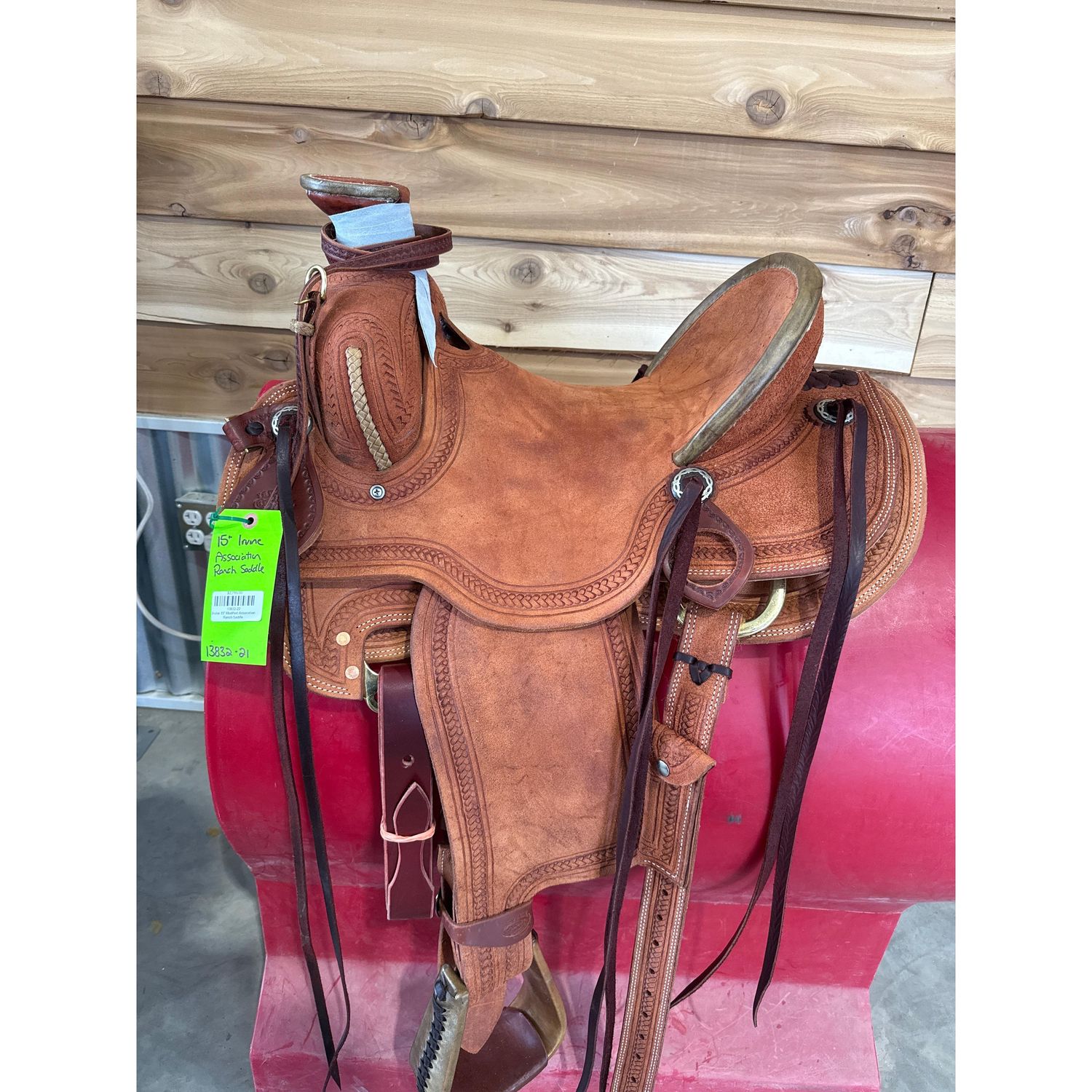 Irvine 15" Modified Association Ranch Saddle-4