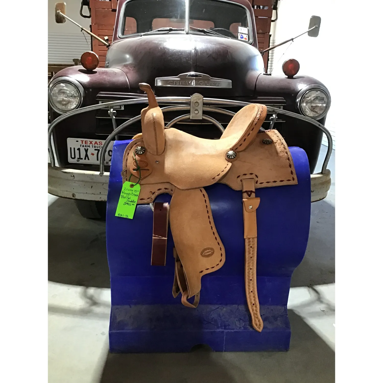 Irvine 15" Rough Creek Barrel Saddle - B21-2