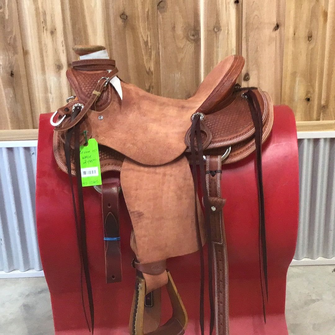 Irvine 15" Wade Saddle-3