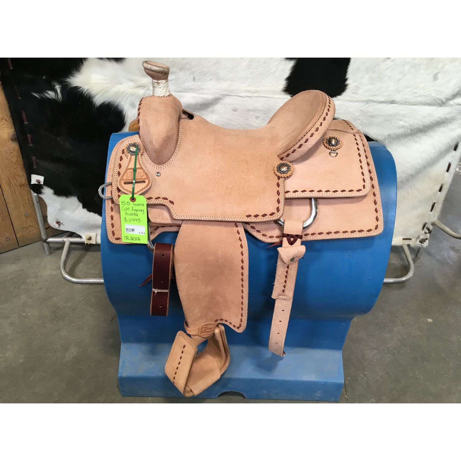 Irvine 15.5" Calf Roping Saddle