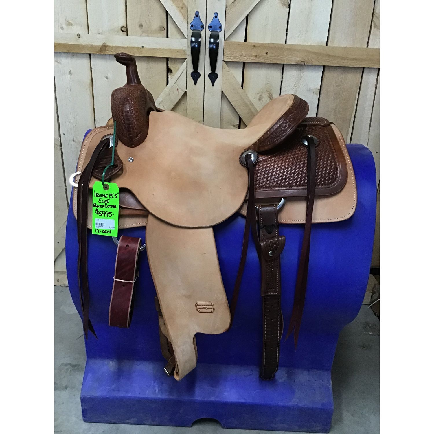 Irvine 15.5" Elite Ranch Cutting Saddle - 17-004