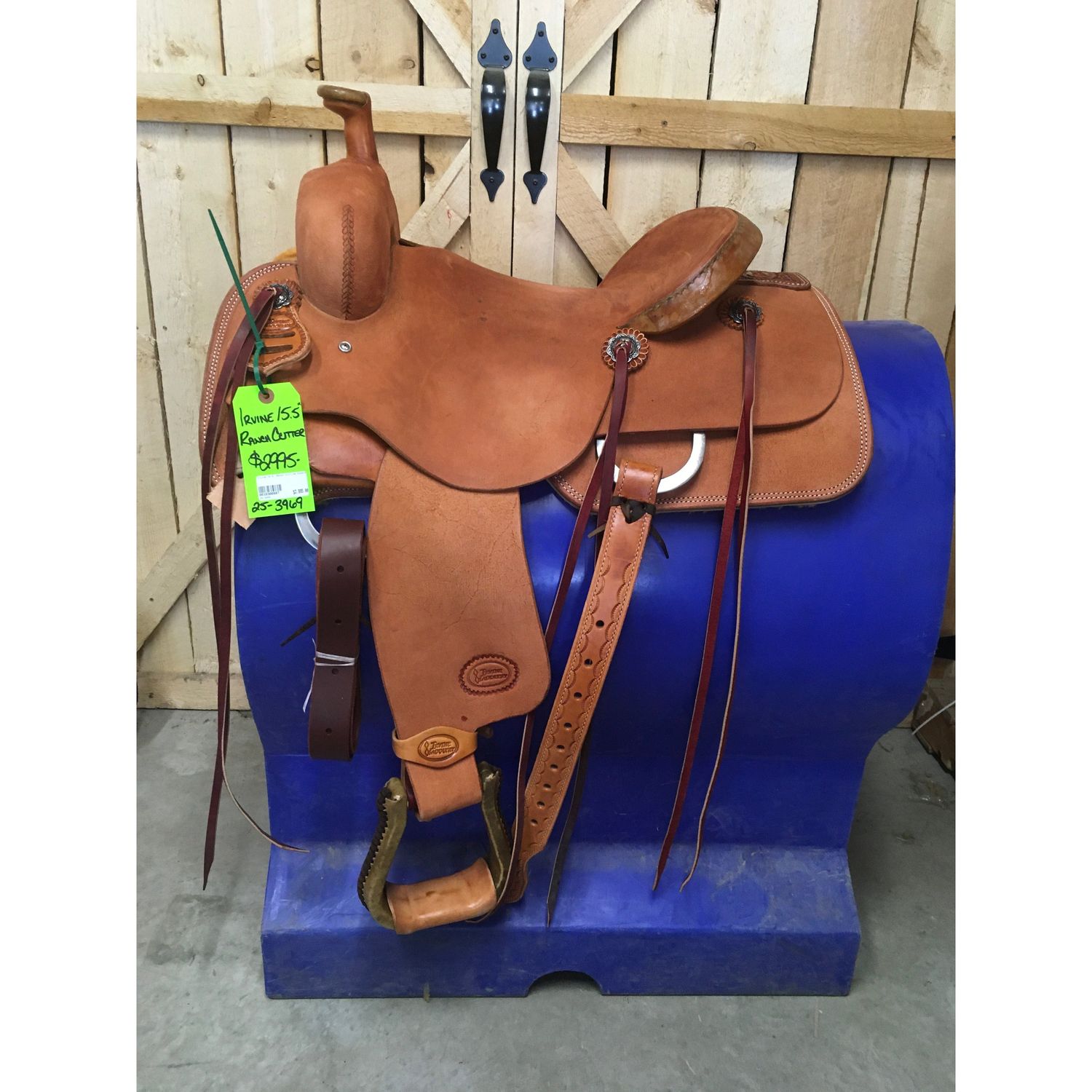 Irvine 15.5" Ranch Cutting Saddle - 25-3969