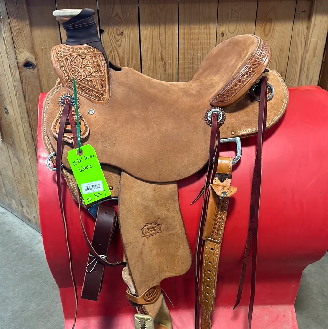 Irvine 15.5" Wade Saddle-5