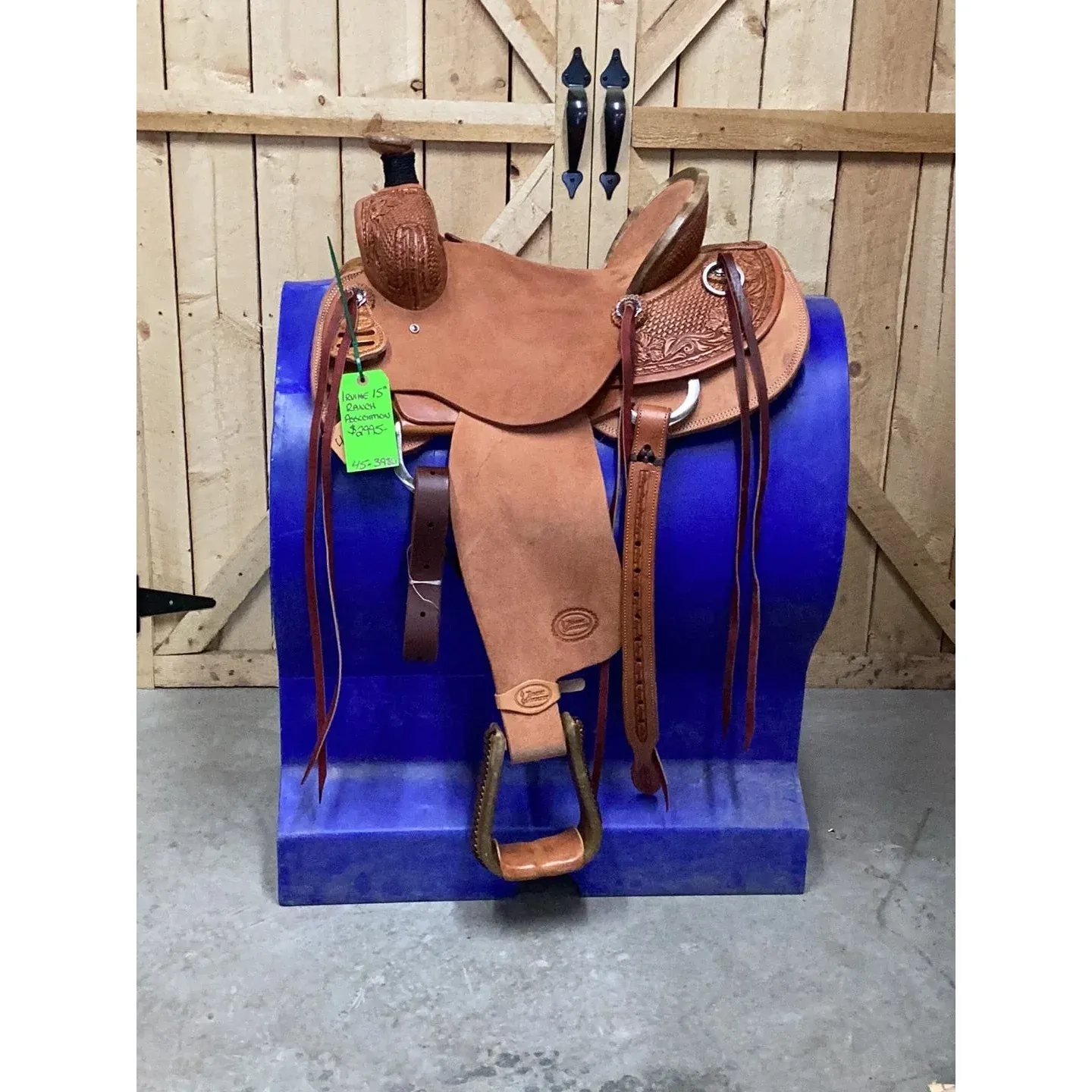 Irvine 15” Ranch Association Saddle-1