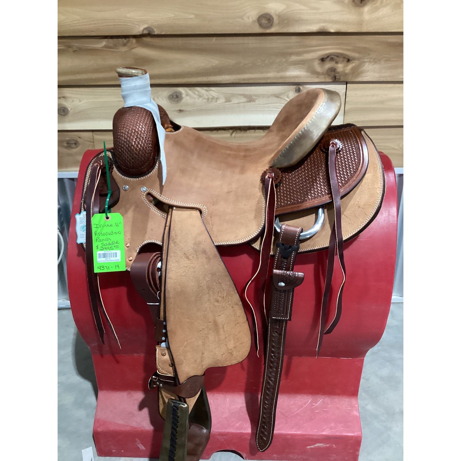 Irvine 16" Association Ranch Saddle-1