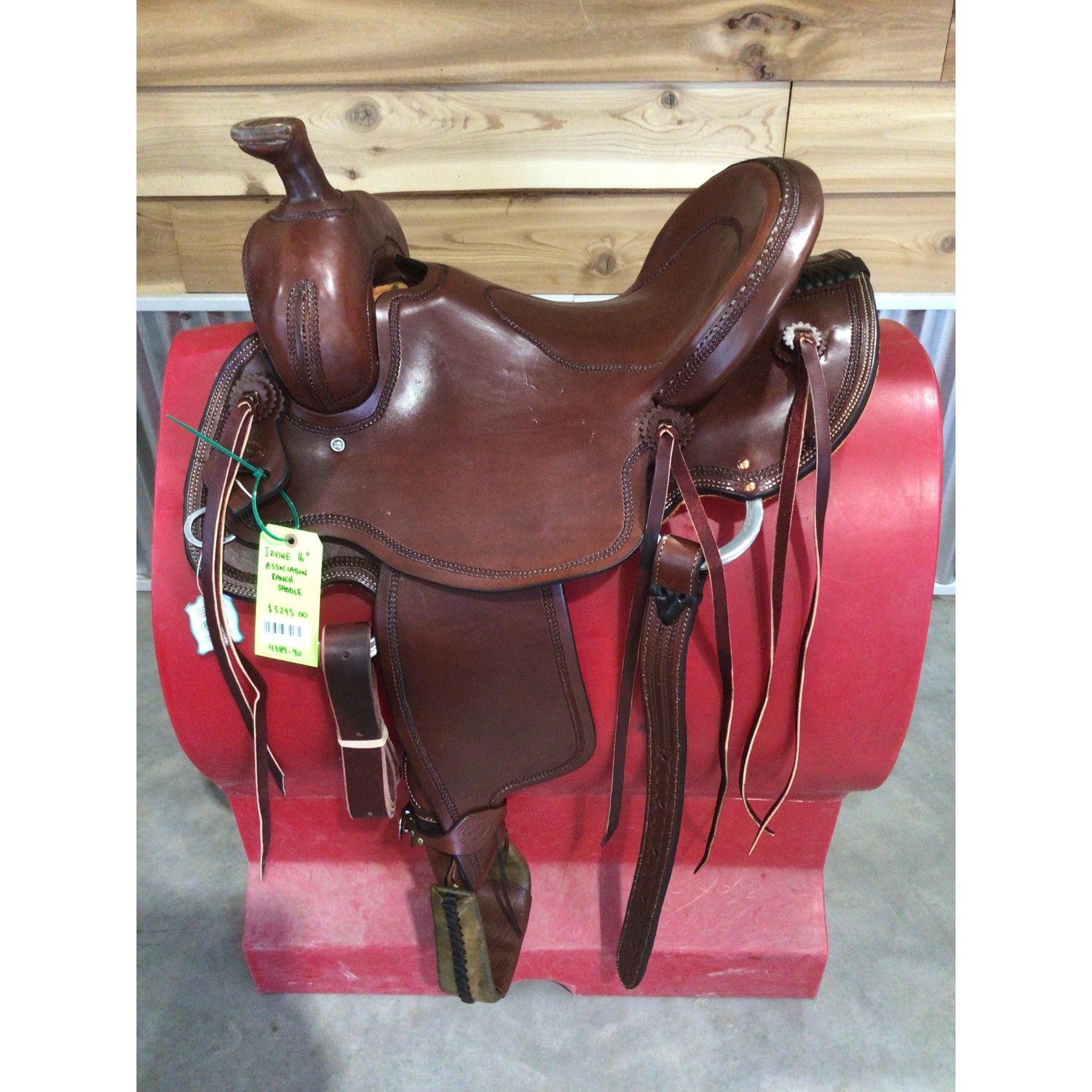 Irvine 16" Association Ranch Saddle-4