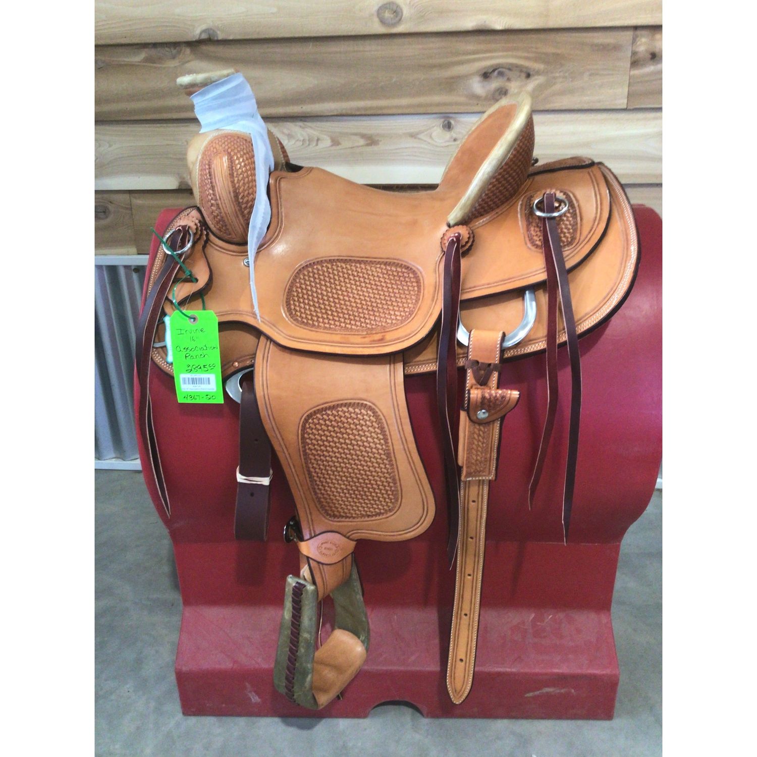 Irvine 16" Association Ranch Saddle-5