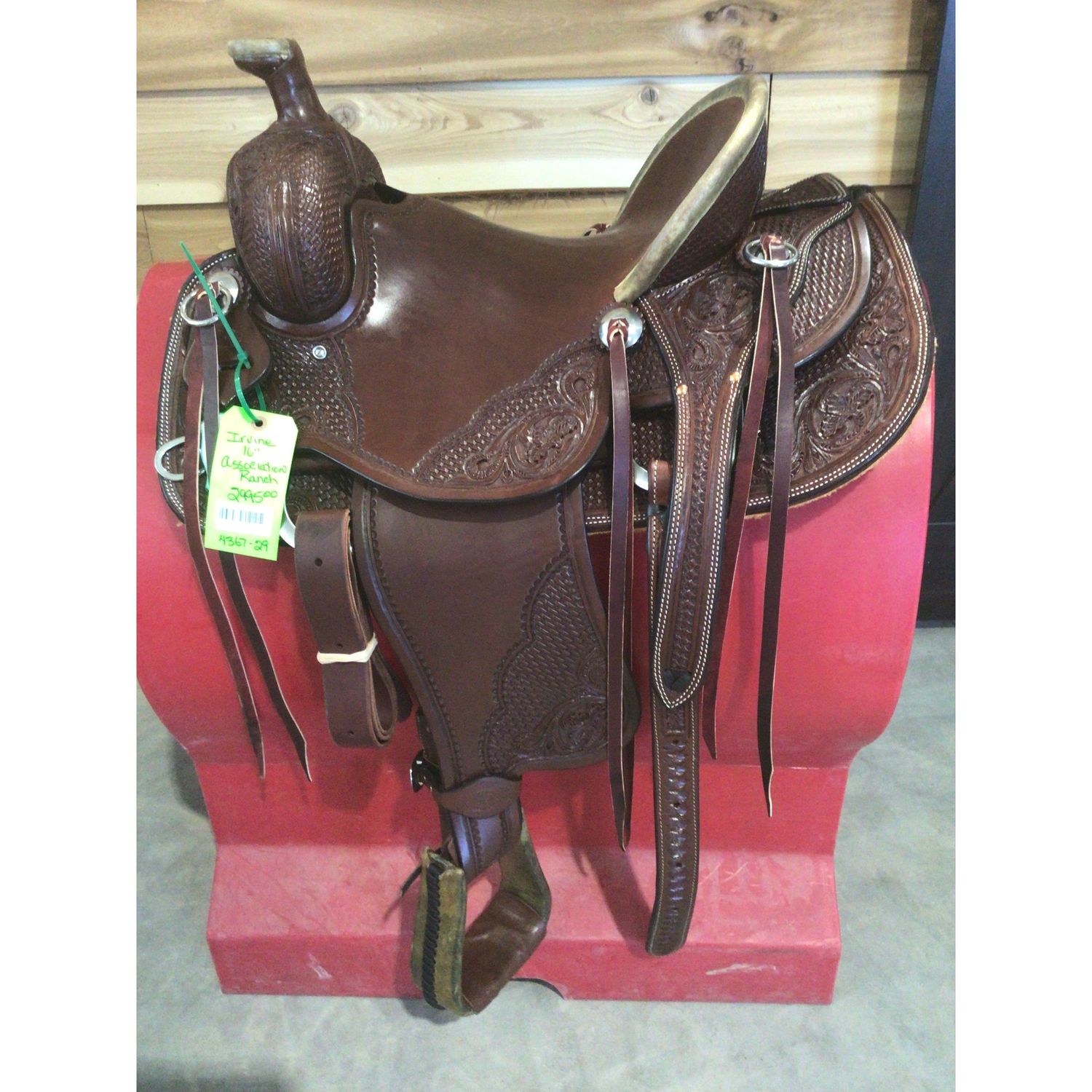Irvine 16" Association Ranch Saddle-7