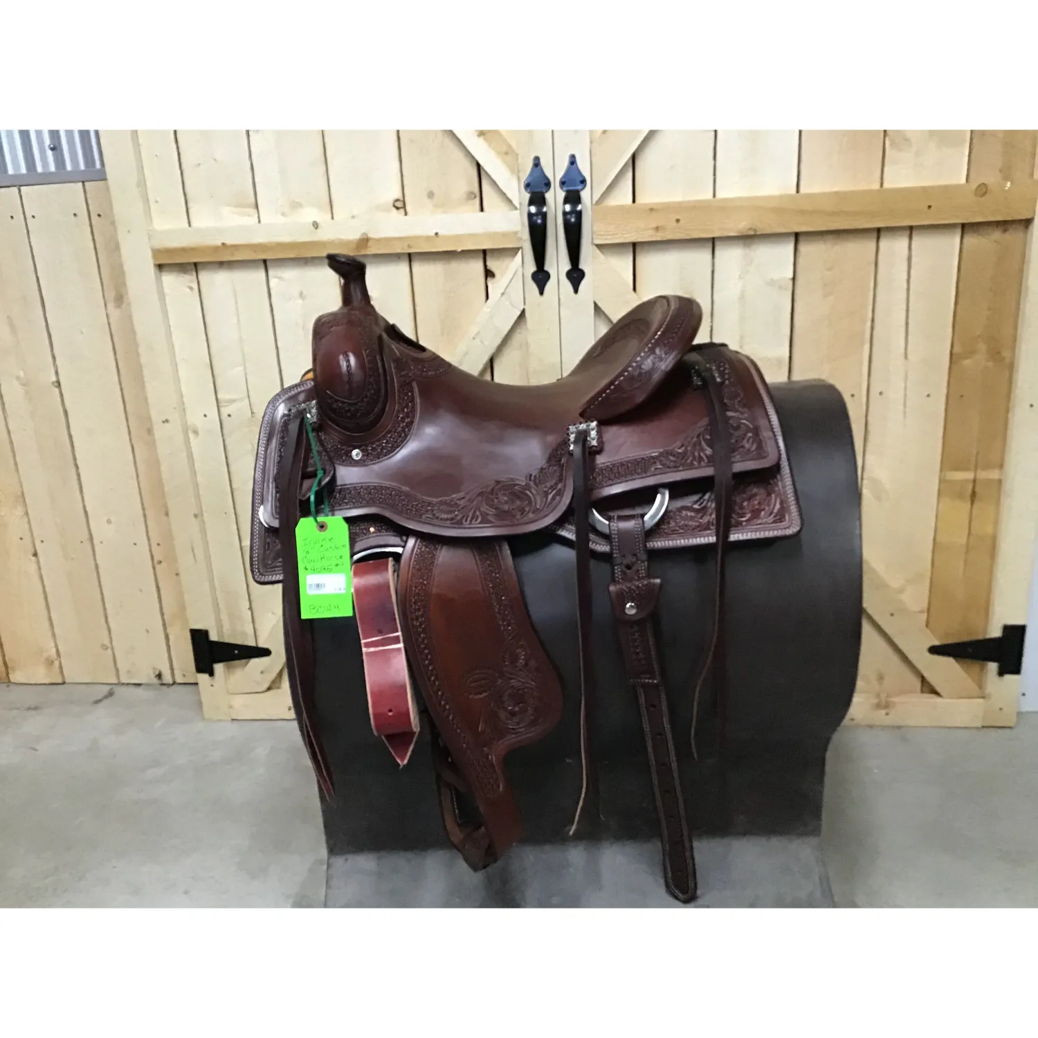 Irvine 16" Custom Cowhorse Saddle - BCW4