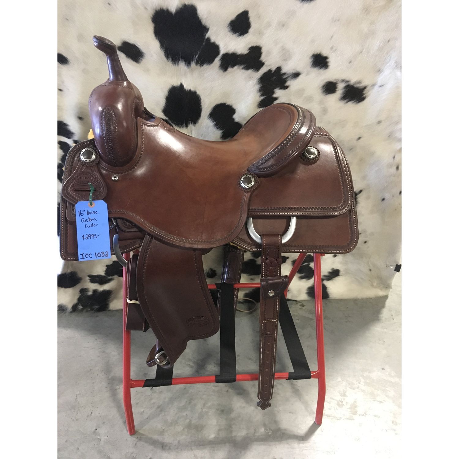 Irvine 16" Custom Cutting Saddle-8
