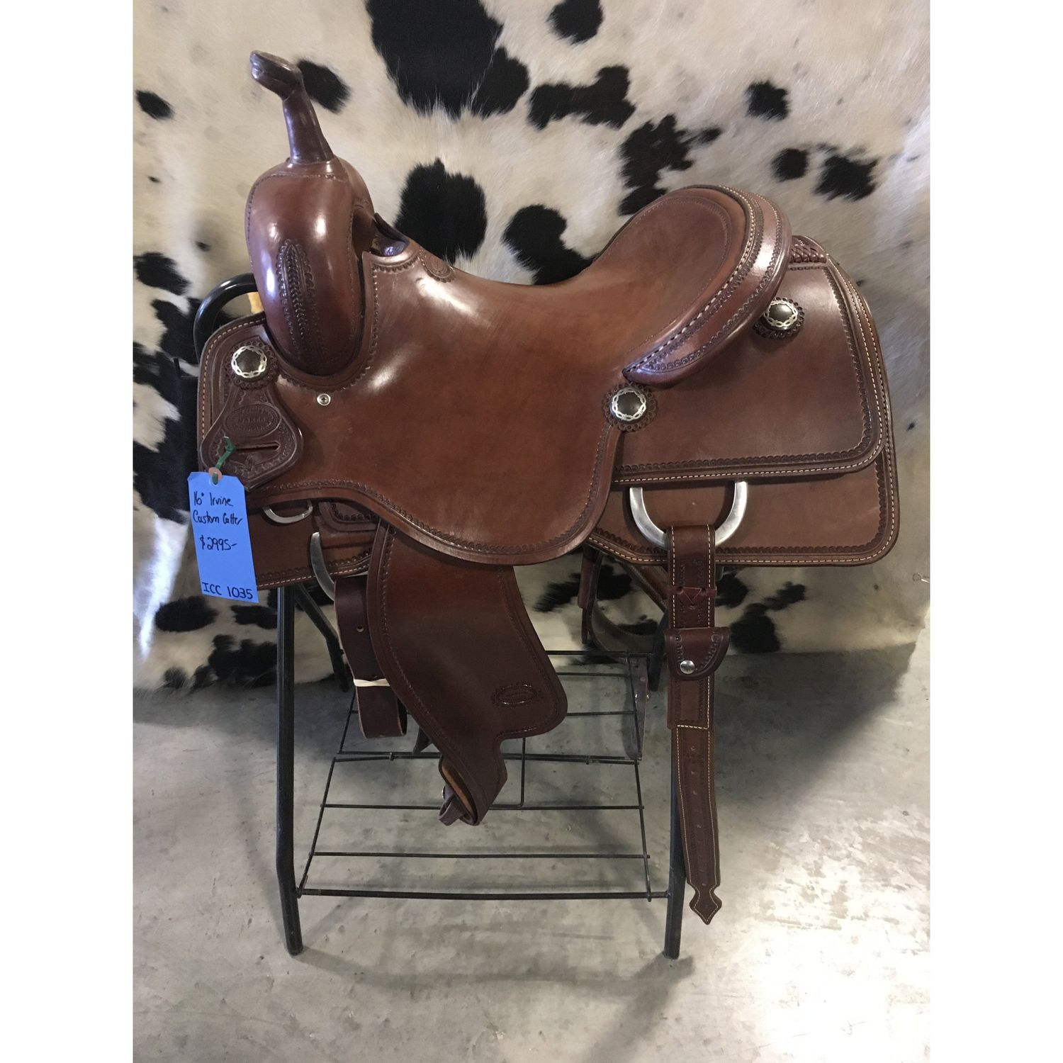 Irvine 16" Custom Cutting Saddle-3