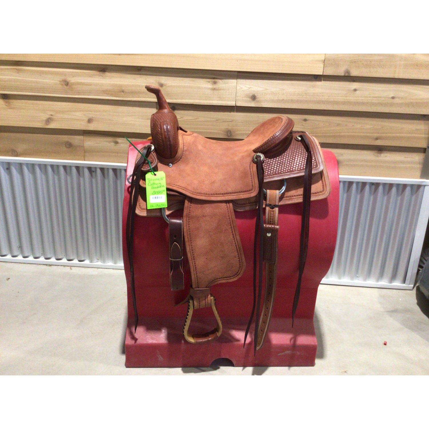Irvine 16" Cutting Saddle-5
