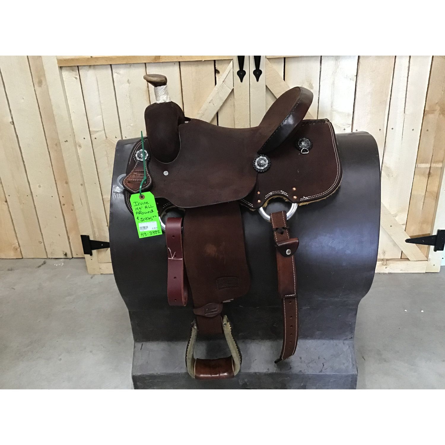 Irvine 14.5" All Around Saddle - A3-3882