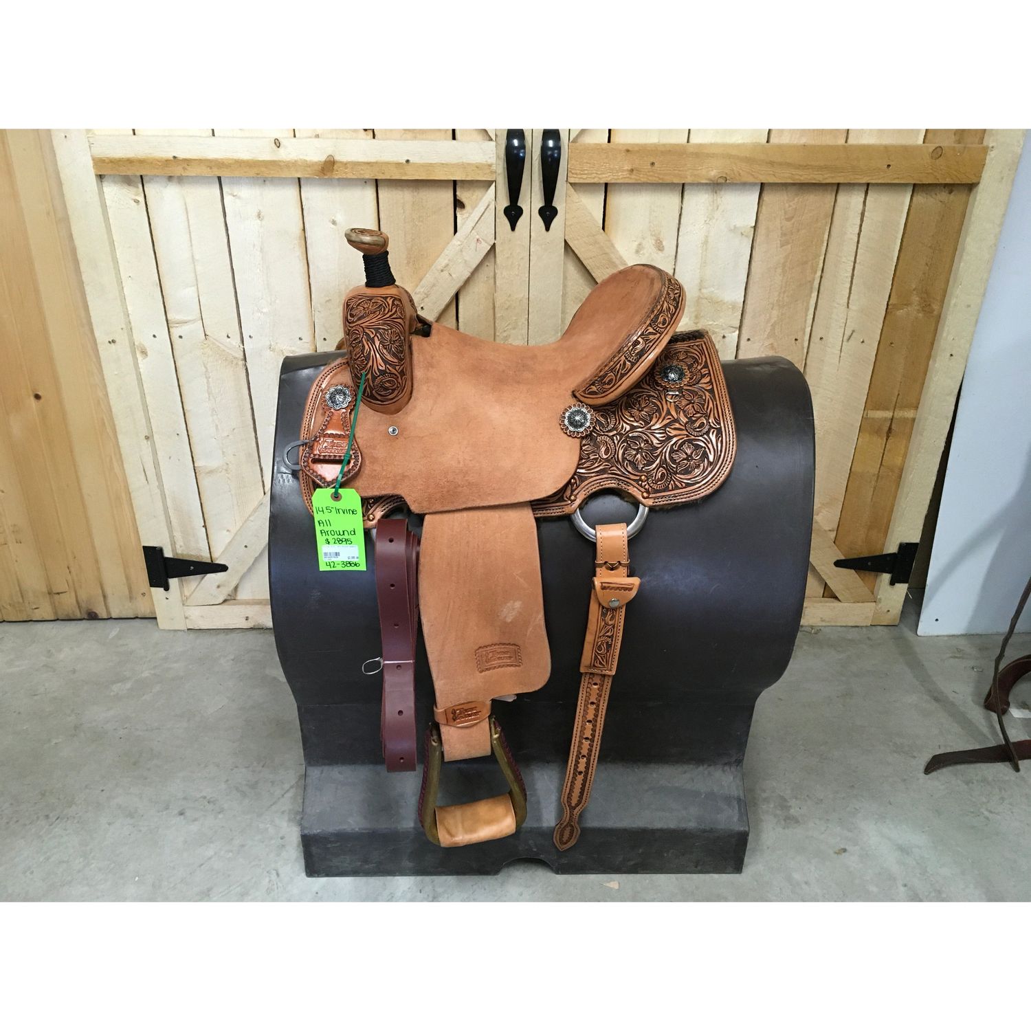 Irvine 14.5" All Around Saddle - 42-3886
