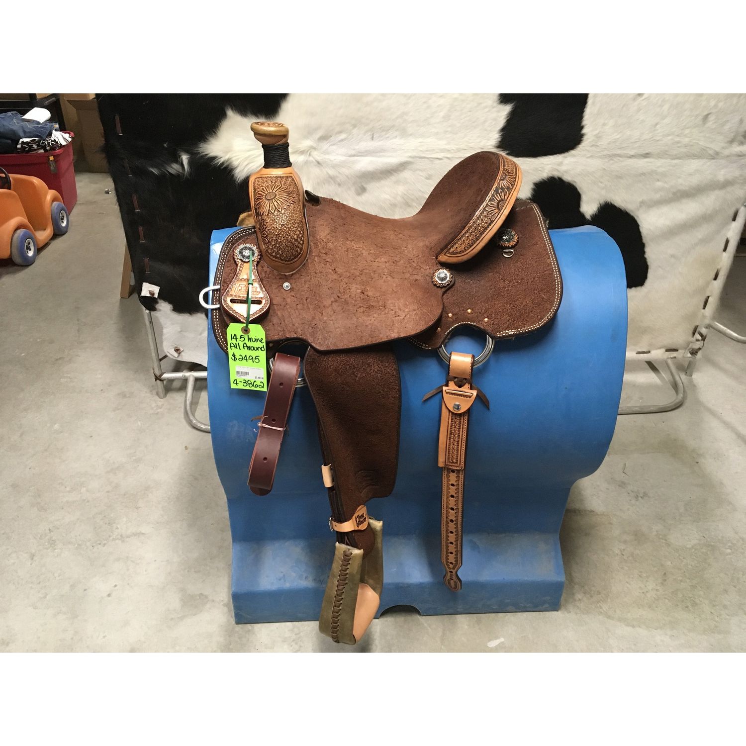 Irvine 14.5" All Around Saddle - 4-3862