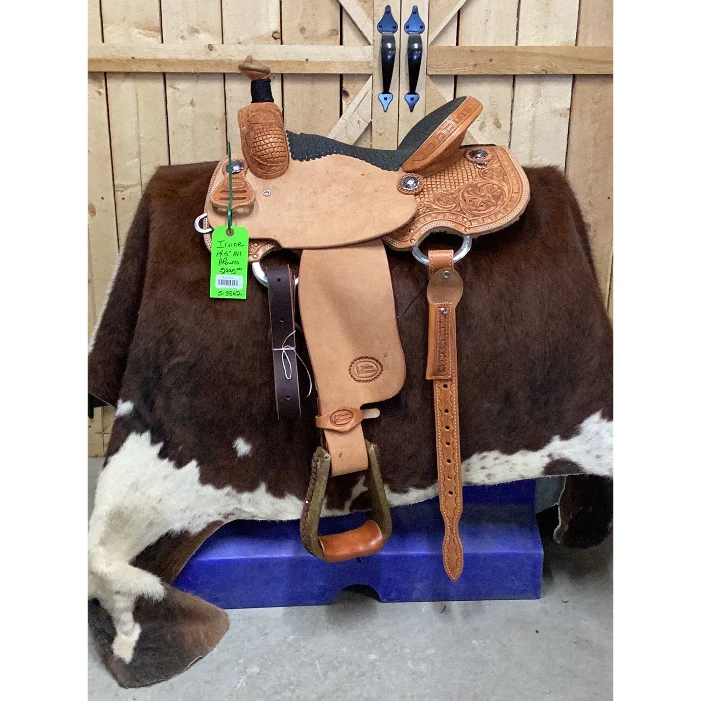 Irvine 14.5" All Around Saddle-5