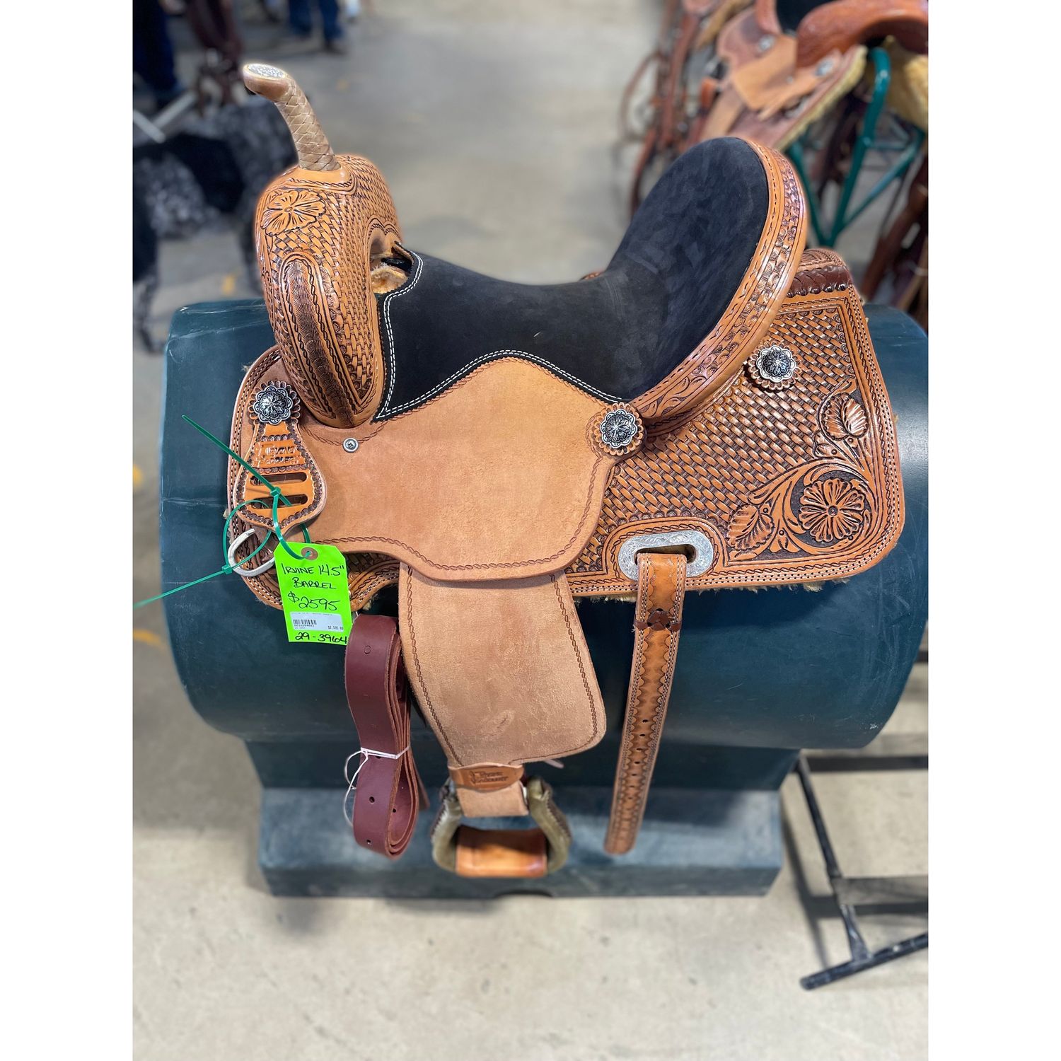 Irvine 14.5" Barrel Saddle - 29-3964