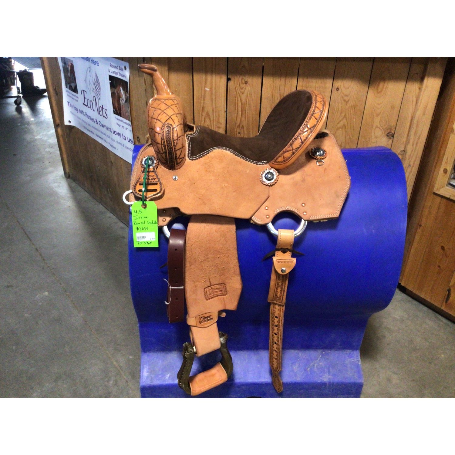 Irvine 14.5" Barrel Saddle - 70-3964