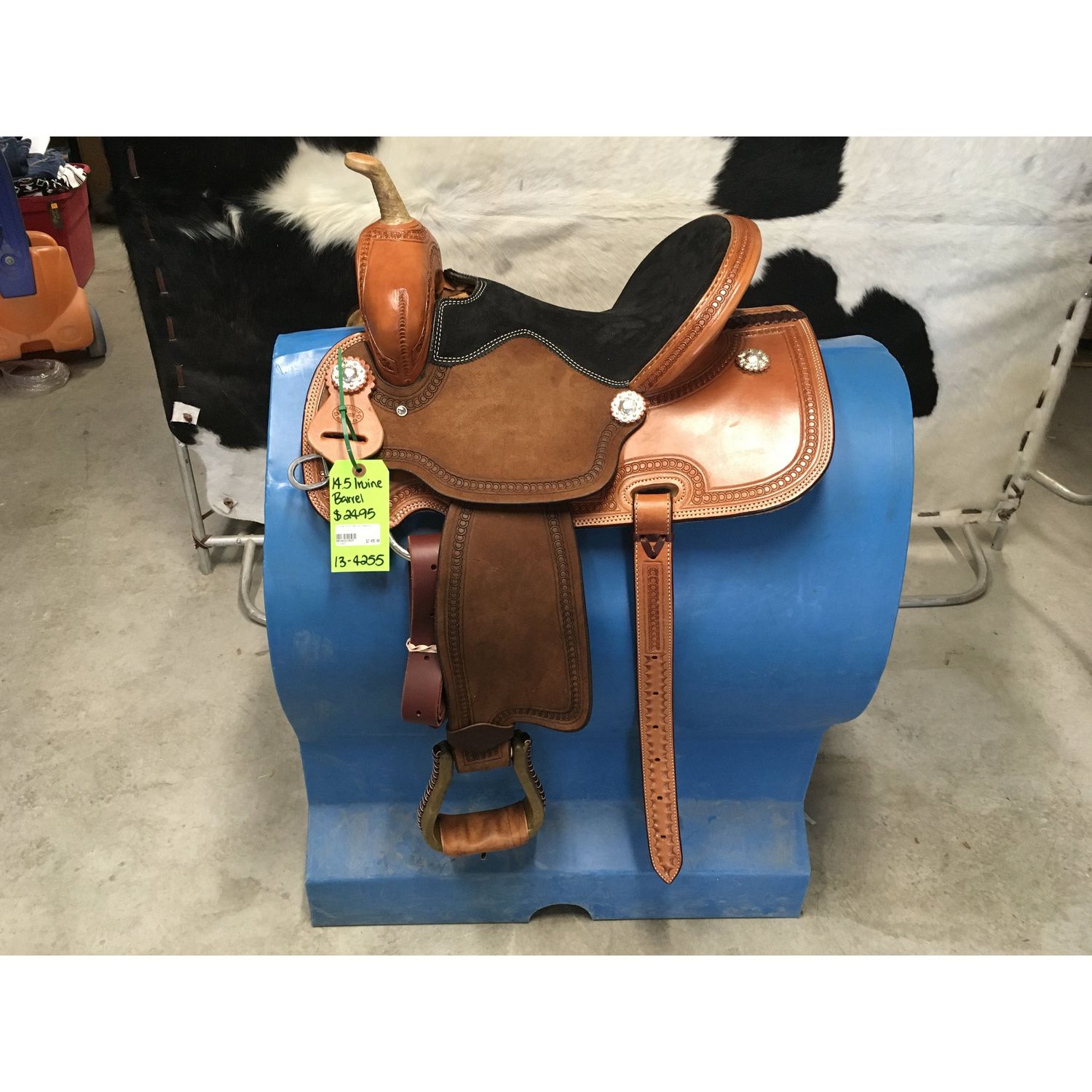 Irvine 14.5" Barrel Saddle - 13-4255