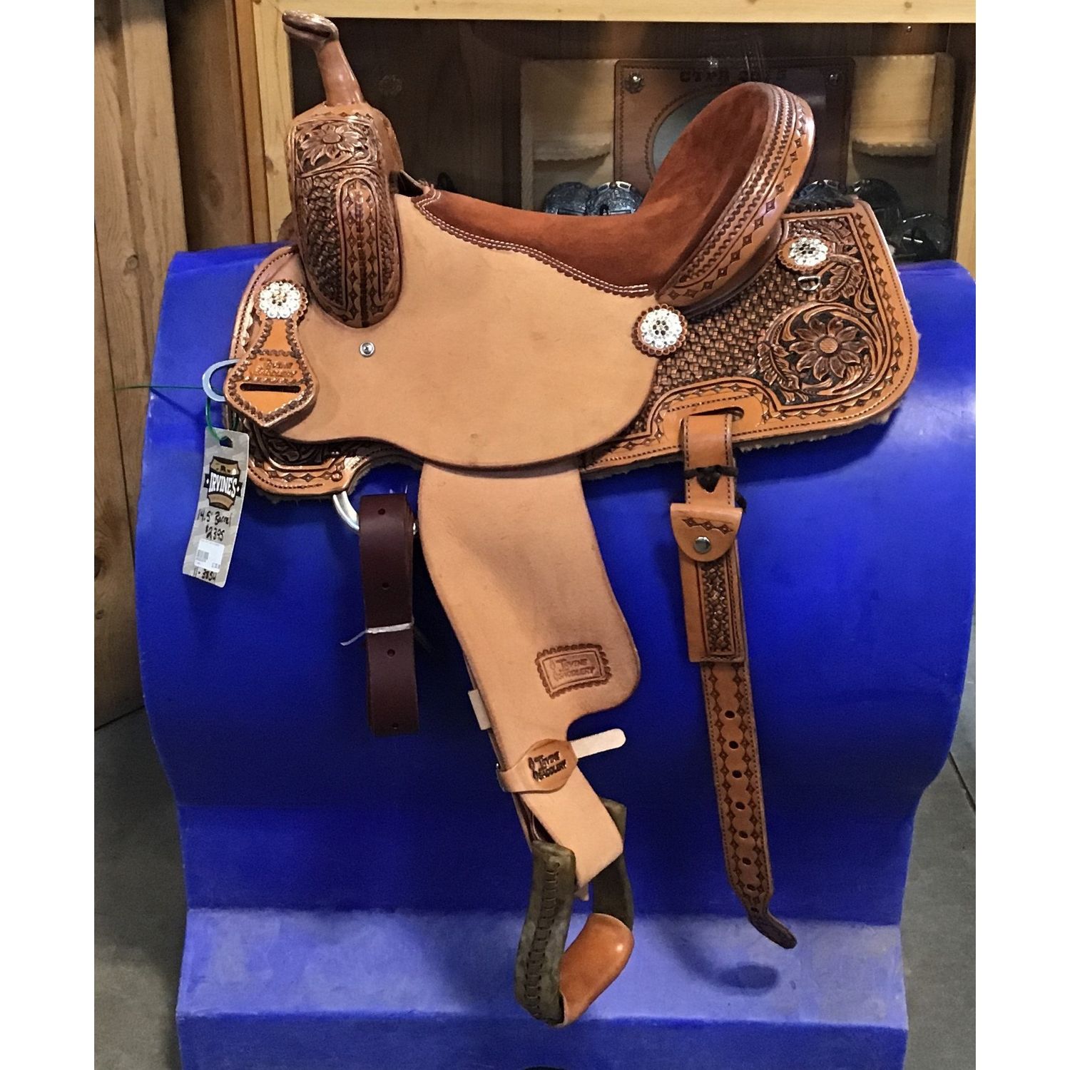 Irvine 14.5" Barrel Saddle - 11-3854