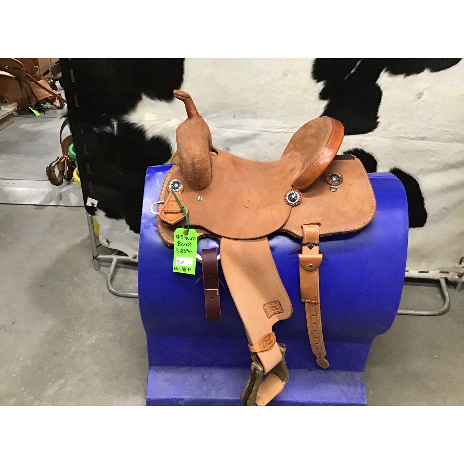 Irvine 14.5" Barrel Saddle - 12-3871
